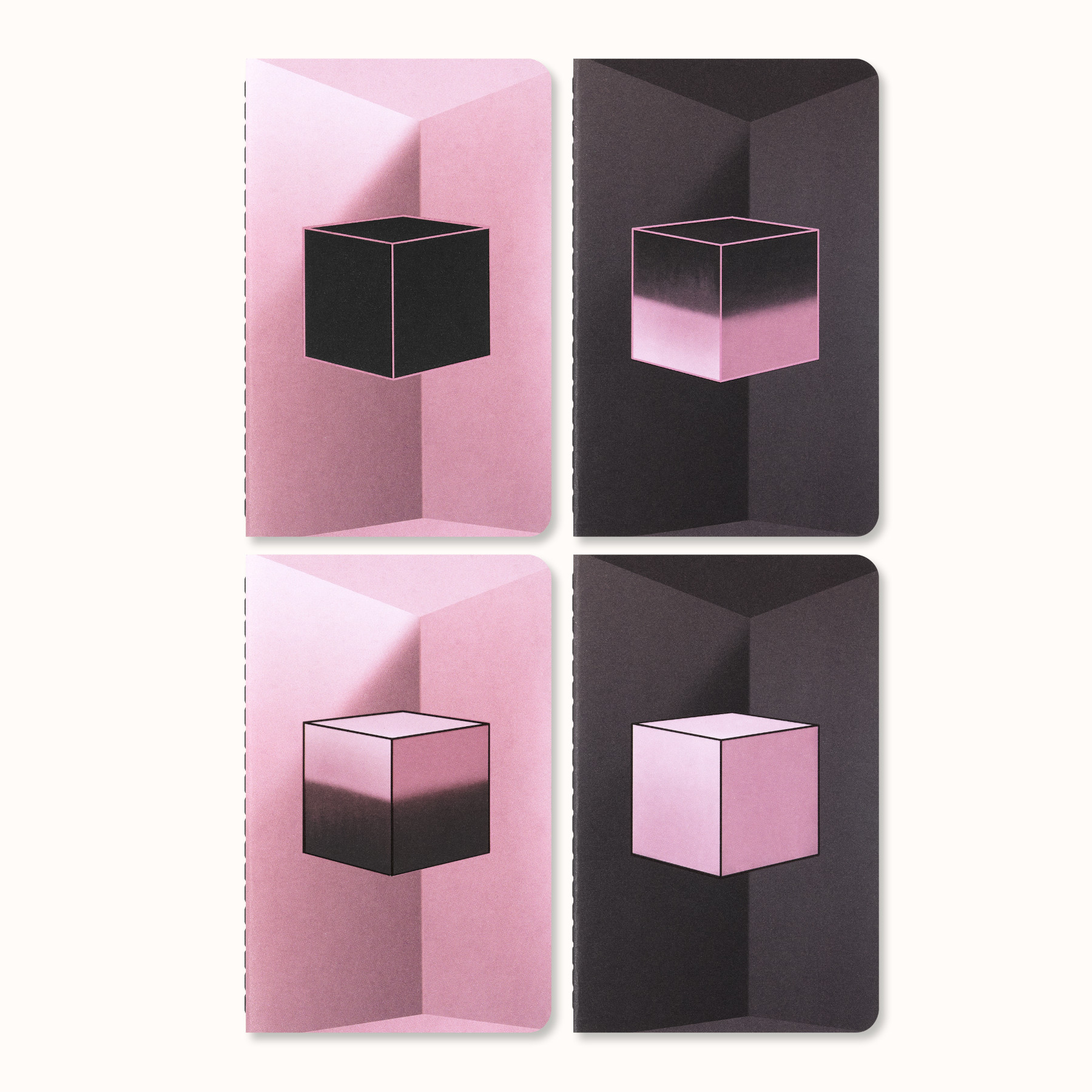 Cahier Set Moleskine x BLACKPINK Collection Set of 4, pocket