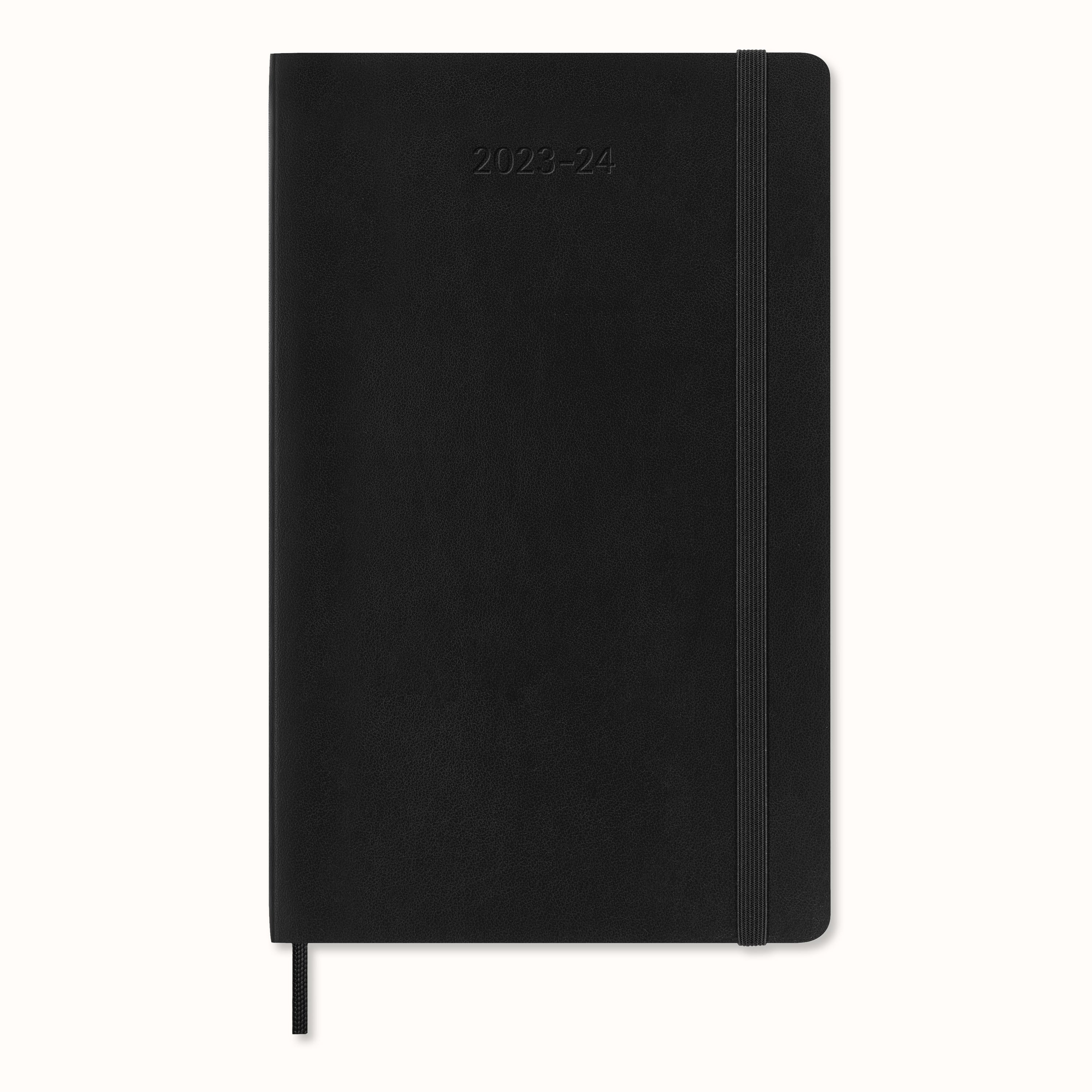 Classic Planner 2023-2024 Large Daily, soft cover, 18 months Black