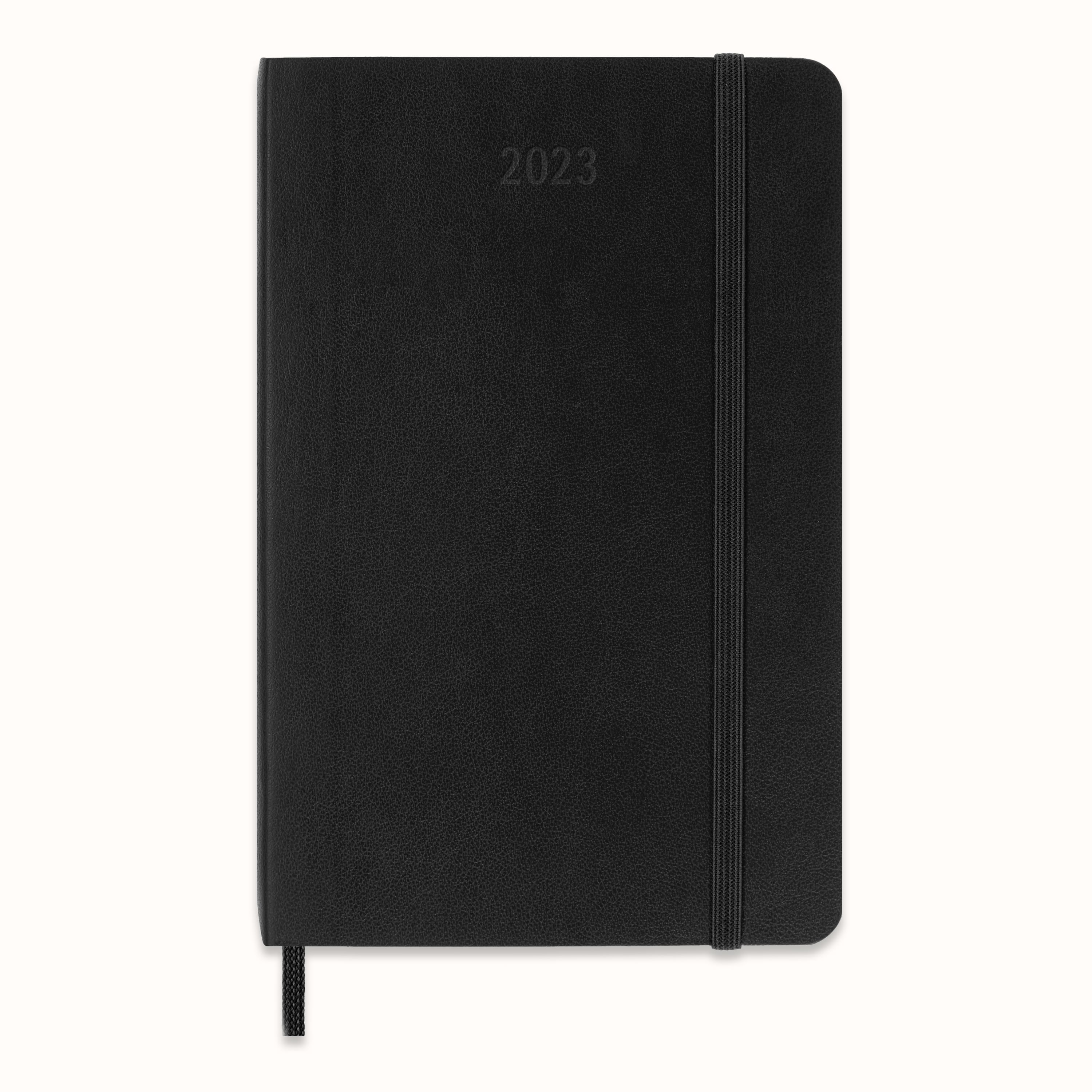 Classic Kalender 2023 Tageskalender 12 Monate SCHWARZ Moleskine