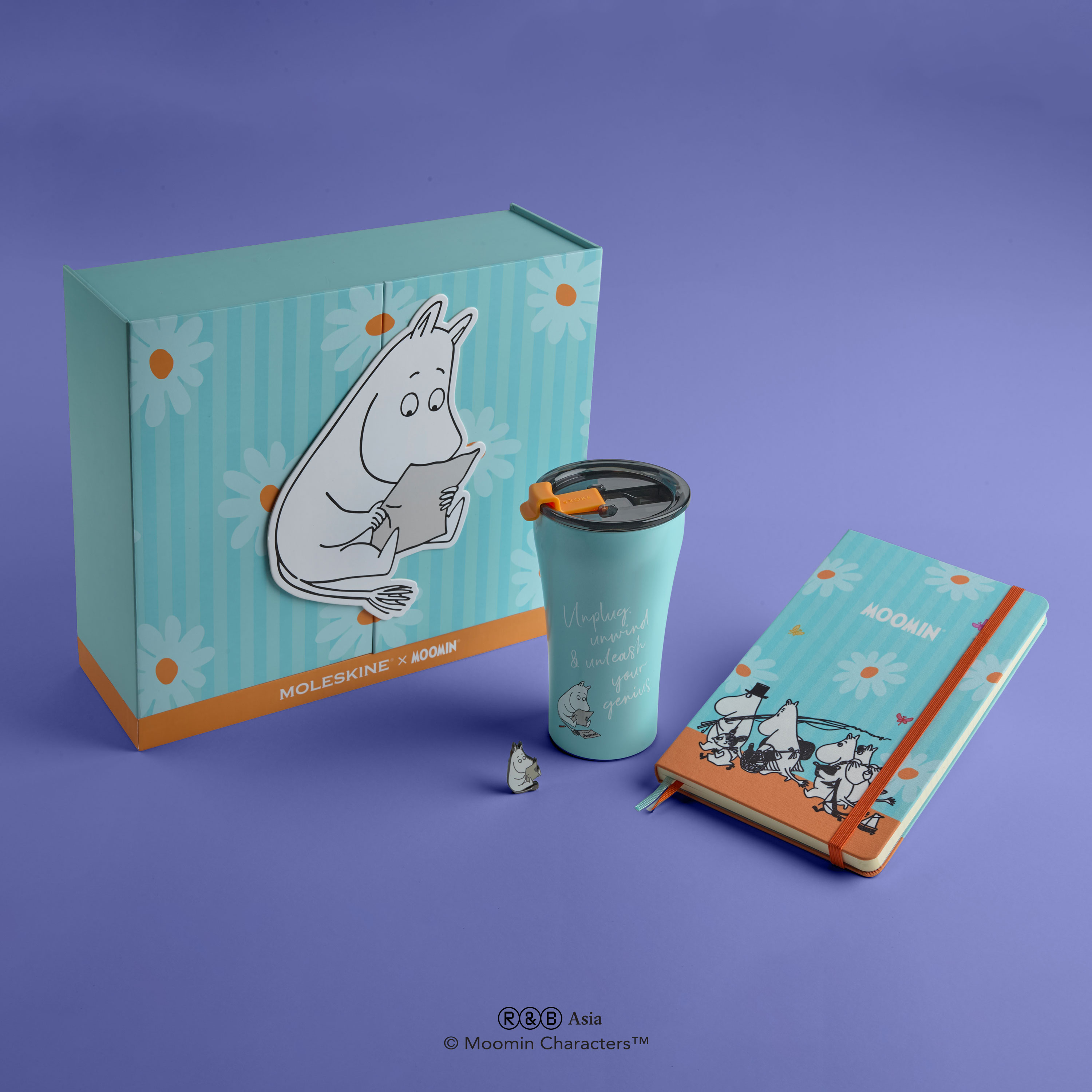 Moomin Notebook & STTOKE Cup Set